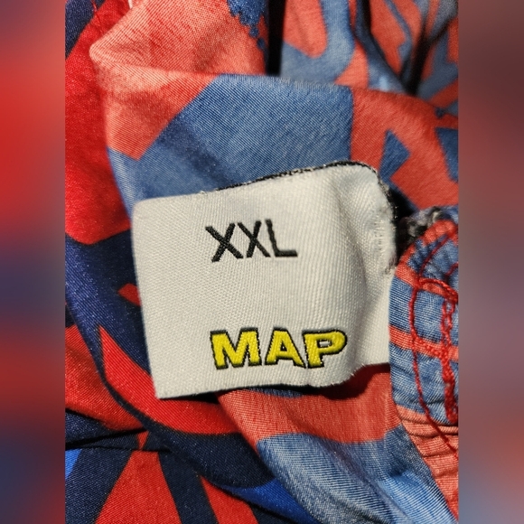 Red/Blue Swimming Shorts - Picture 7 of 8